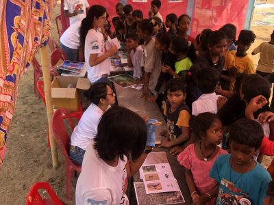 Stall organised during the Open Day event